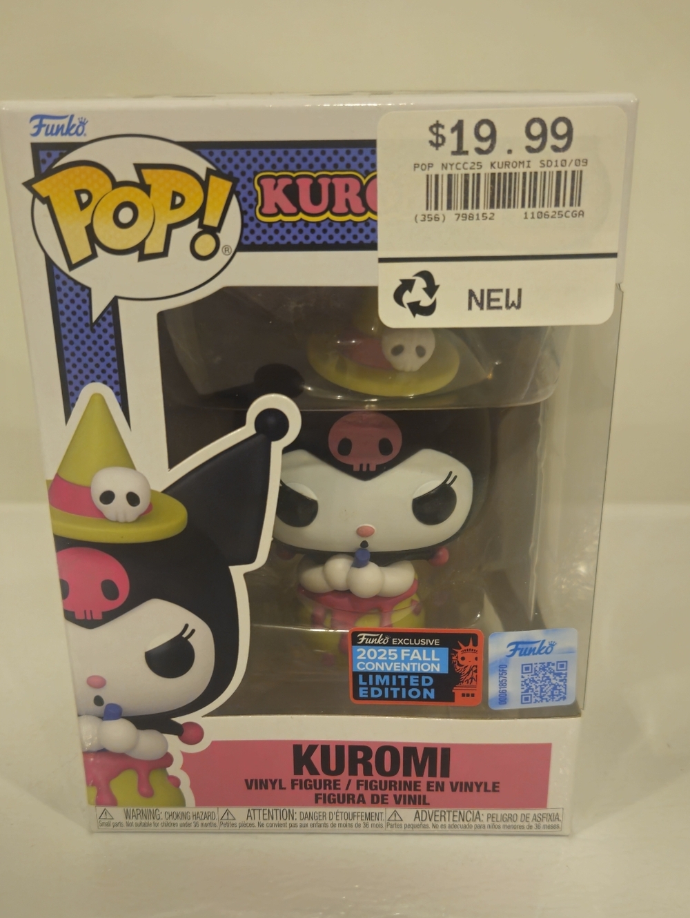 Kuromi Fall Convention #122 Funko POP